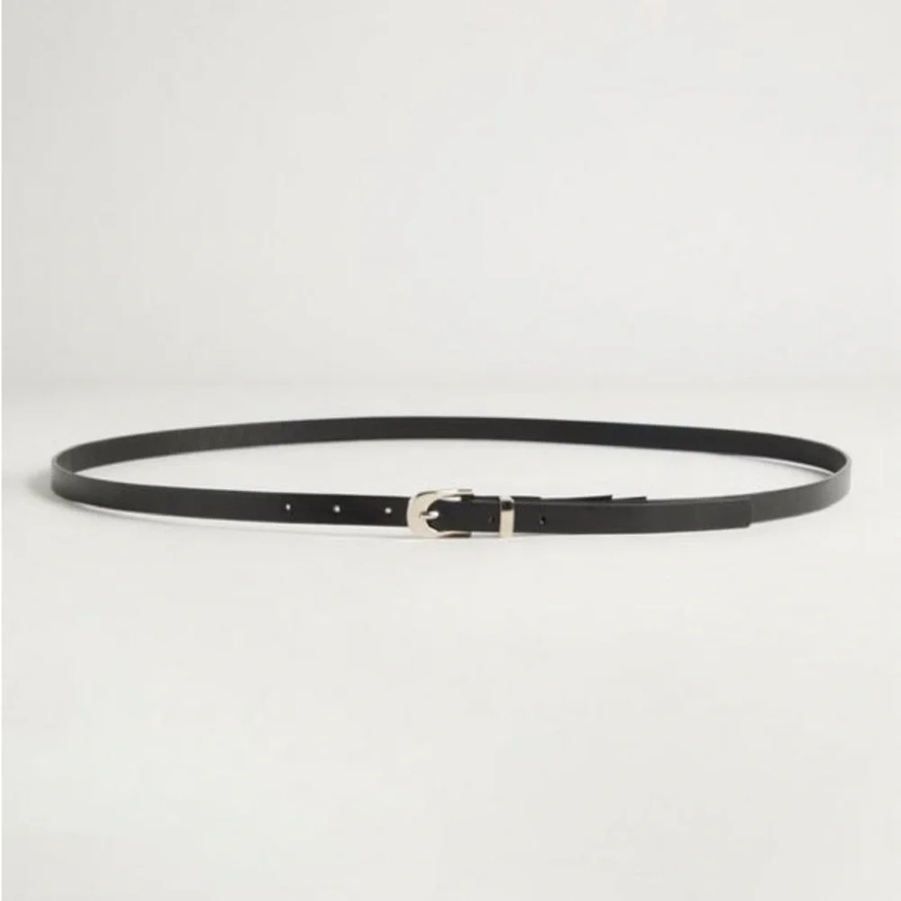 Torrid Black and Silver Glitter  Belt Duo